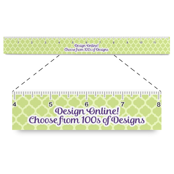 Custom Design Your Own Plastic Ruler - 12"