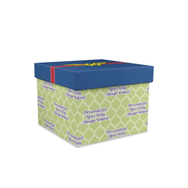 Custom Design - Gift Boxes with Lid - Canvas Wrapped - Small - Front/Main