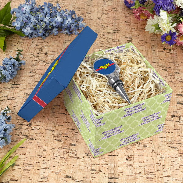 Custom Design - Gift Boxes with Lid - Canvas Wrapped - Medium - In Context