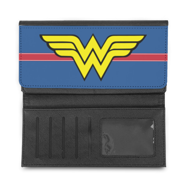 Custom Design - Ladies Wallet - Half Way Open