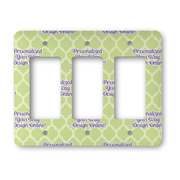 Custom Design - Rocker Light Switch Covers - Triple - MAIN
