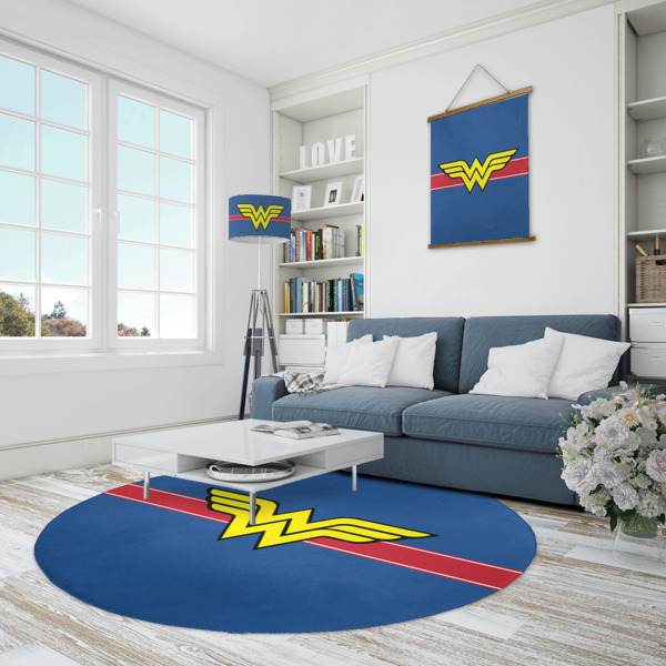 Custom Design - Round Area Rug - IN CONTEXT