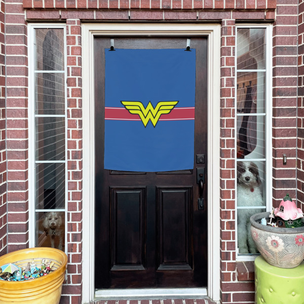 Custom Design - House Flags - Double Sided - (Over the door) LIFESTYLE