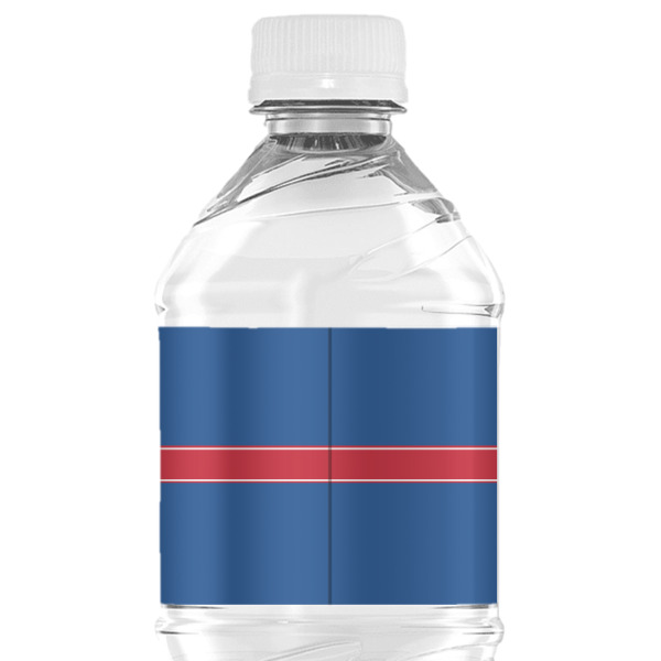 Custom Design - Water Bottle Label - Back View