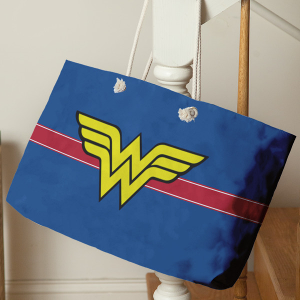 Custom Design - Large Rope Tote - Life Style