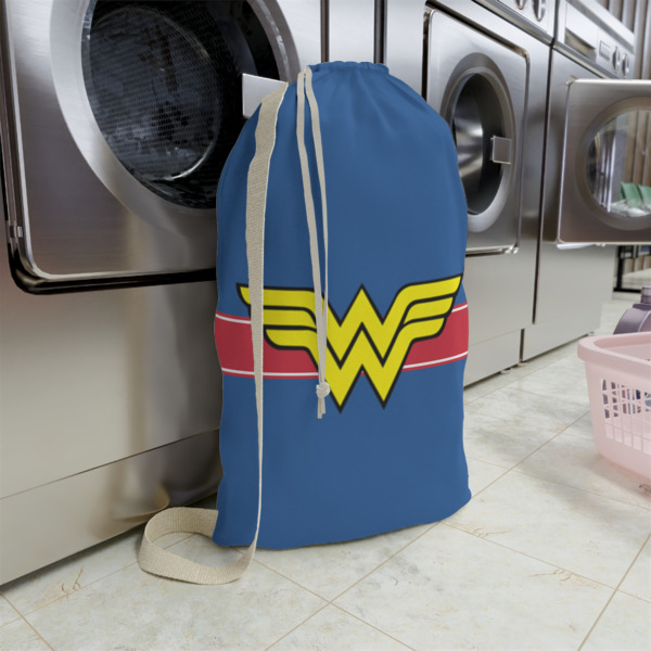 Custom Design - Large Laundry Bag - In Context