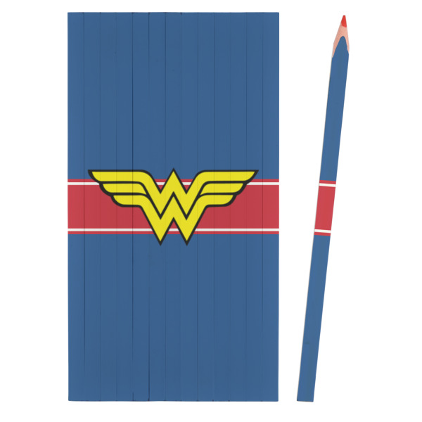 Custom Design - Colored Pencils - Front View