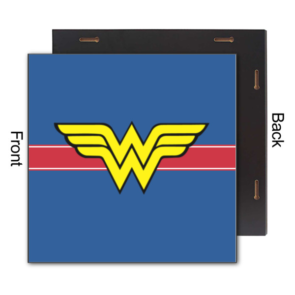 Custom Design - 12x12 Wood Print - Front & Back View