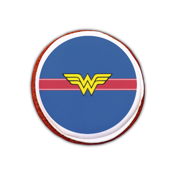 Custom Design - Printed Icing Circle - XSmall - On Cookie