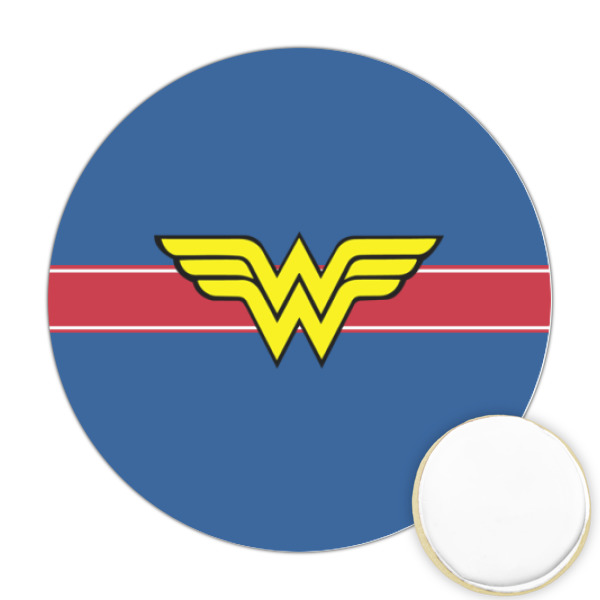 Custom Design Your Own Printed Cookie Topper - Round