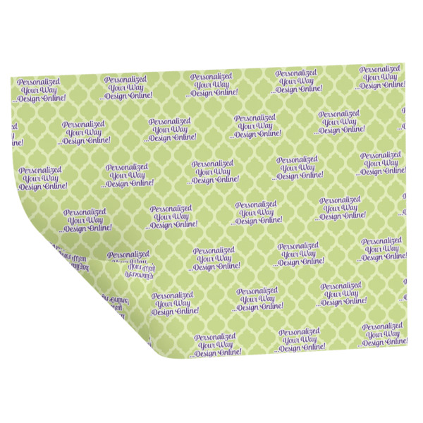 Custom Design - Wrapping Paper Sheet - Double Sided - Folded