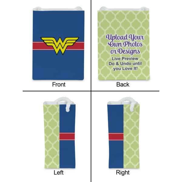 Custom Design - Jewelry Gift Bag - Gloss - Approval