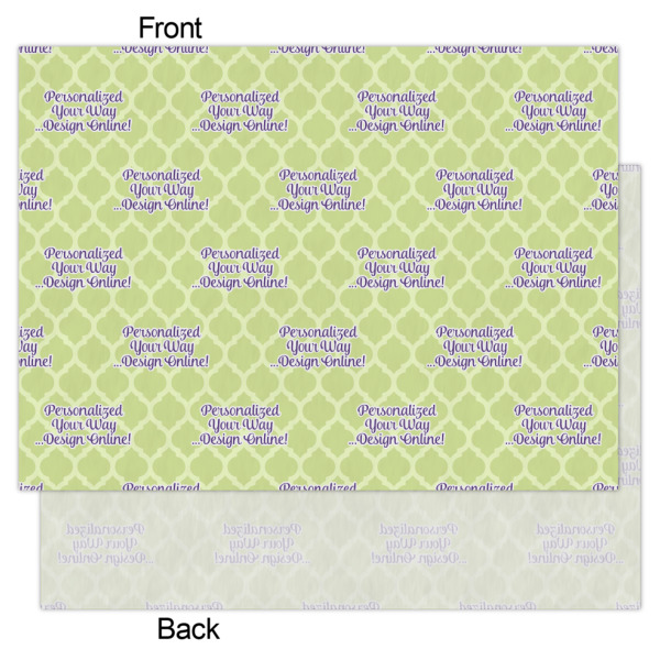 Custom Design - Tissue Paper - Lightweight - Large - Front & Back