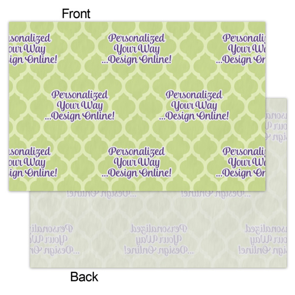 Custom Design - Tissue Paper - Heavyweight - Small - Front & Back