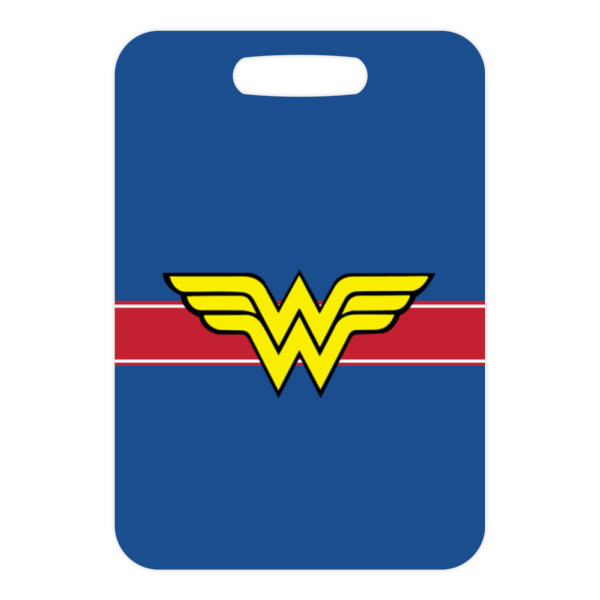 Custom Design - Metal Luggage Tag - Front Without Strap