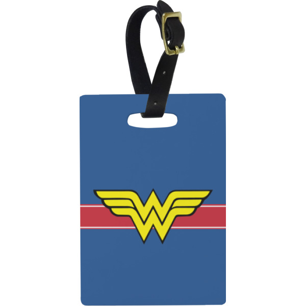 Custom Design Your Own Plastic Luggage Tag - Rectangular