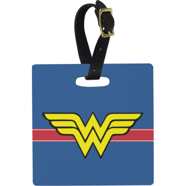 Custom Design - Personalized Square Luggage Tag