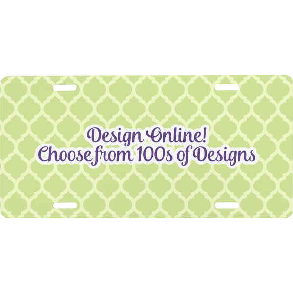 Custom Design Your Own Front License Plate