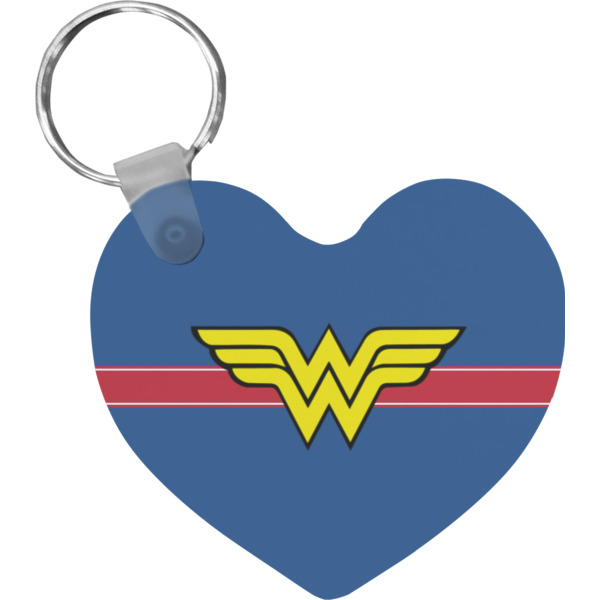 Custom Design Your Own Heart Plastic Keychain