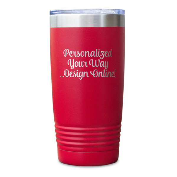 Custom Design - Red Polar Camel Tumbler - 20oz - Single Sided - Approval