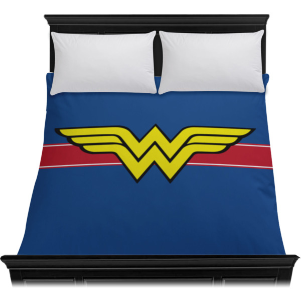 Custom Design - Duvet Cover - Queen - On Bed - No Prop