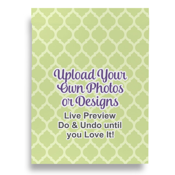 Custom Design - Garden Flags - Large - Double Sided - BACK