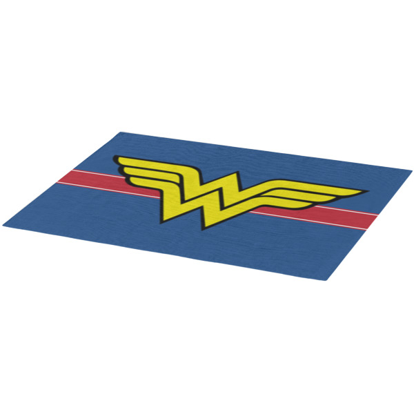 Custom Design - Burlap Placemat (Angle View)