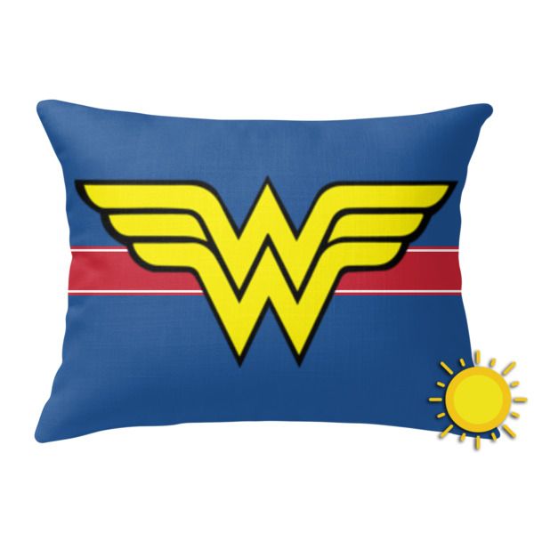 Custom Design Your Own Outdoor Throw Pillow - Rectangular