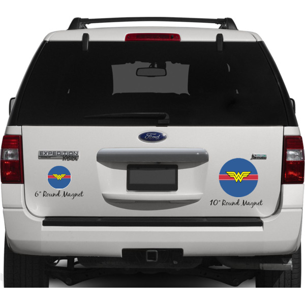 Custom Design - Personalized Car Magnets on Ford Explorer