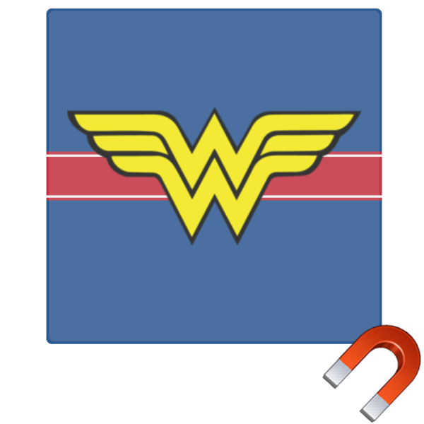 Custom Design Your Own Square Car Magnet - 6"