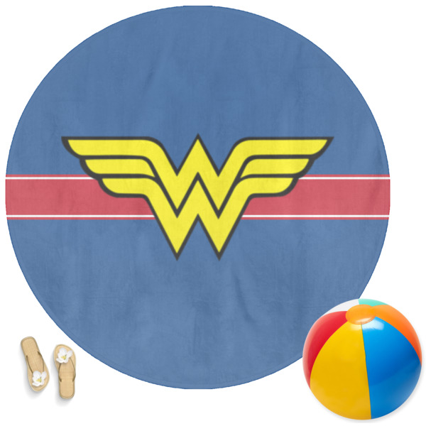 Custom Design Your Own Round Beach Towel