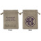 Design Your Own Burlap Gift Bag - Medium -Double-Sided