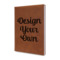 Design Your Own Leather Sketchbook - Small - Single-Sided