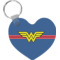 Design Your Own Heart Plastic Keychain