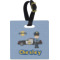 Custom Design - Personalized Square Luggage Tag