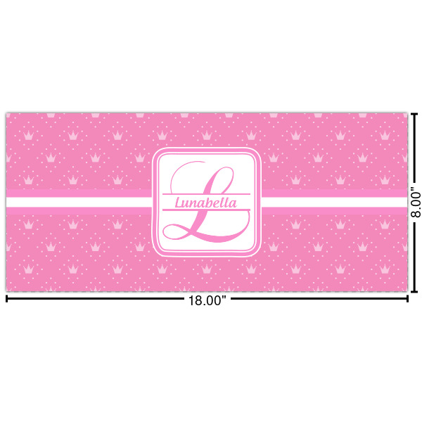 Custom Leopard Print Cabinet Decal - Small (Personalized)