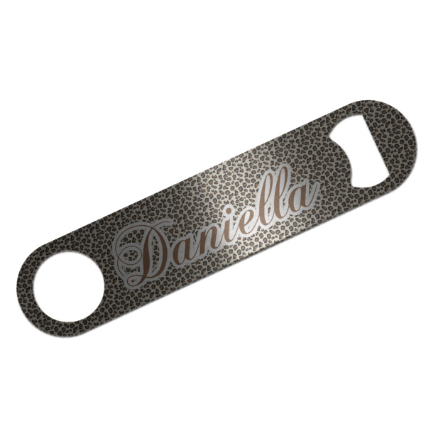 Custom Design - Bar Opener - Silver - Front