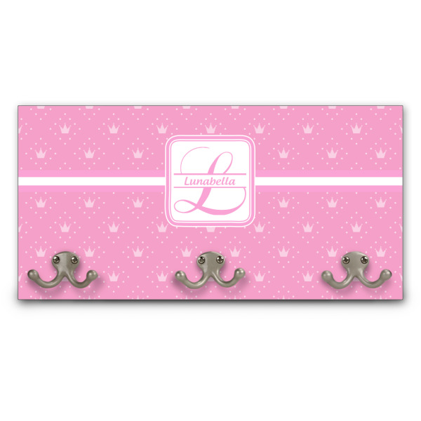 Custom Leopard Print Wall Mounted Coat Rack (Personalized)