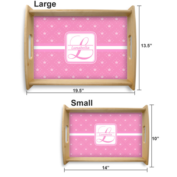 Custom Design - Serving Tray Wood Sizes
