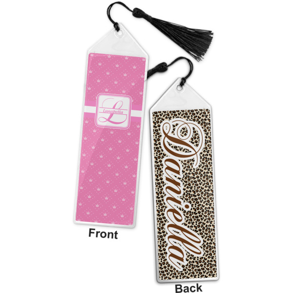 Custom Design - Bookmark w/ Tassel - Front and Back