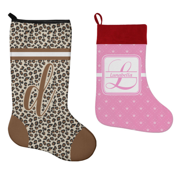 Custom Design - Stockings - Side by Side compare