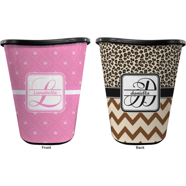 Custom Design - Waste Basket - Black - Double Sided - Approval