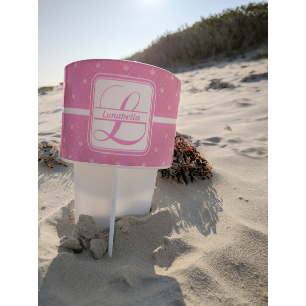 Custom Design - Beach Spiker - White - At Beach