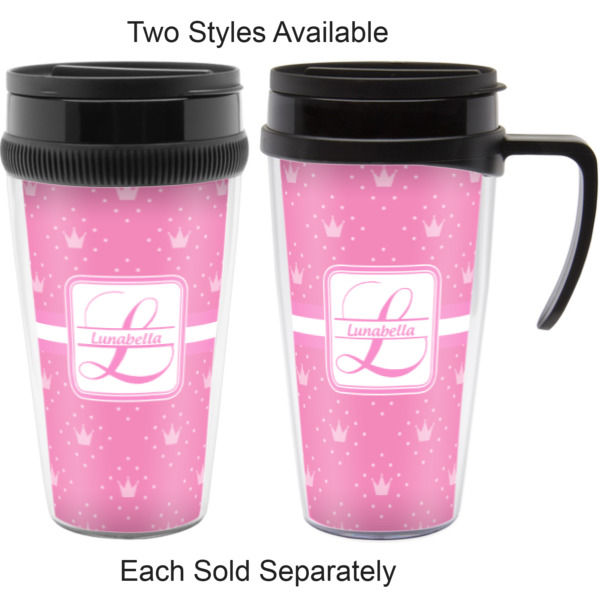 Custom Design - Acrylic Travel Mugs - With & Without Handle