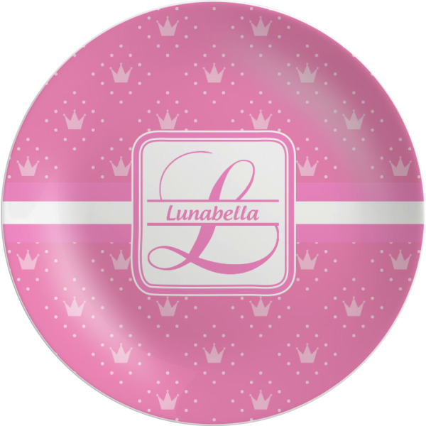 Custom Leopard Print Melamine Plate (Personalized)