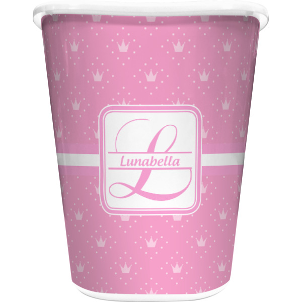 Custom Leopard Print Waste Basket (Personalized)