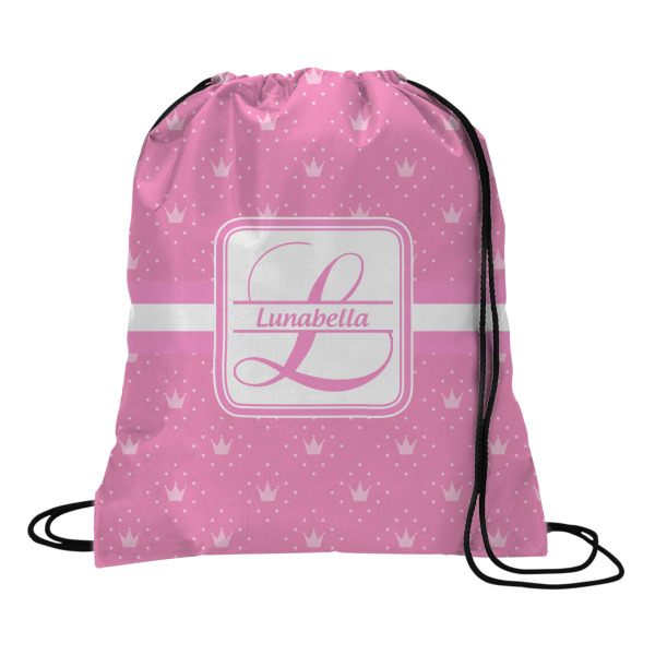 Custom Leopard Print Drawstring Backpack (Personalized)