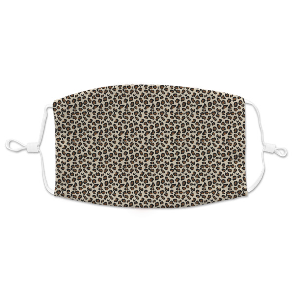 Custom Leopard Print Adult Cloth Face Mask - XLarge