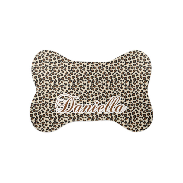 Custom Design Your Own Bone Shaped Dog Food Mat - Small