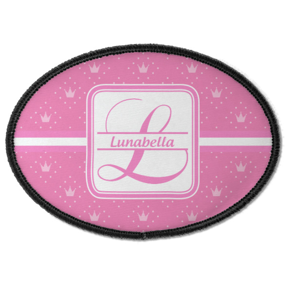 Custom Design - Iron On Patch - Oval - Front